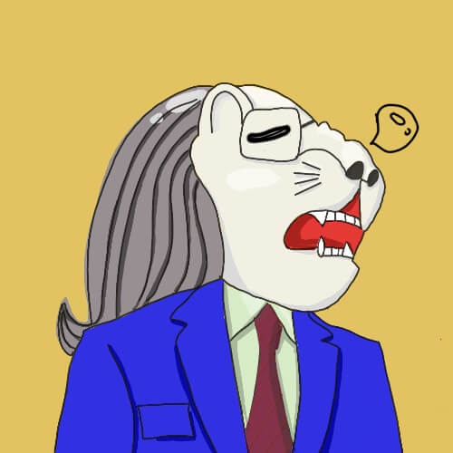 寝てるルーポンさん