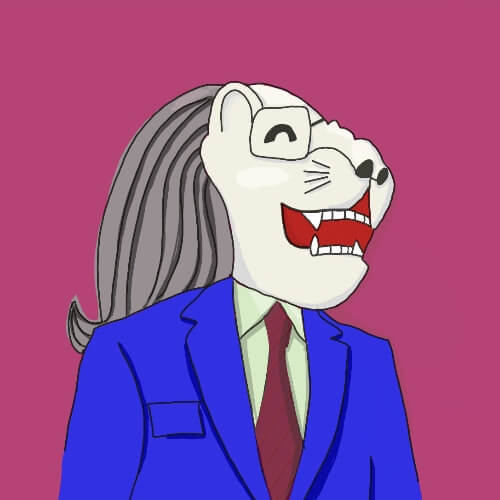 笑うルーポンさん
