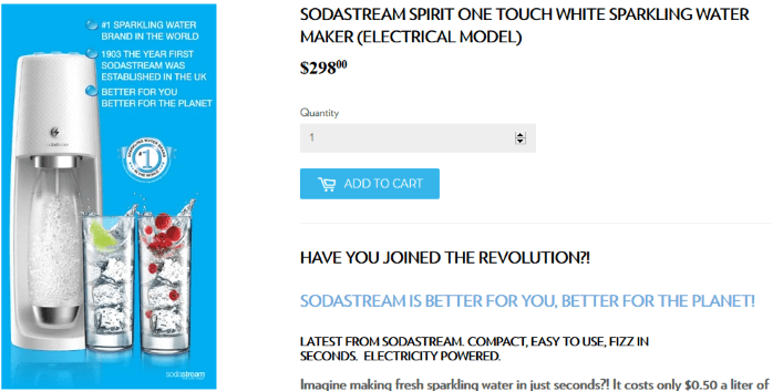 SodaStream電動