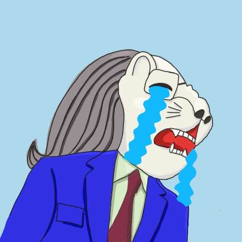 泣くルーポンさん