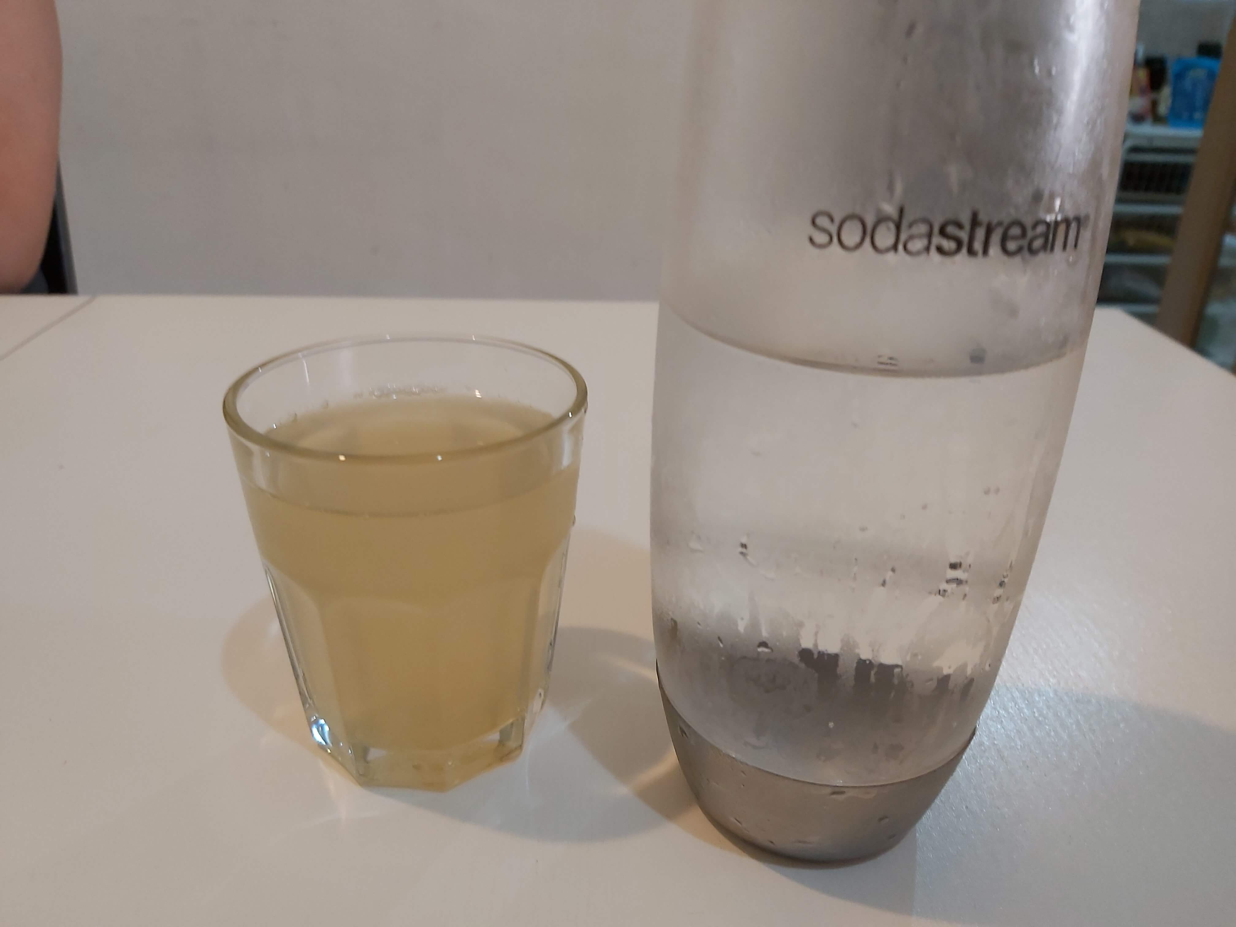 ハニードリンクの出来上がり